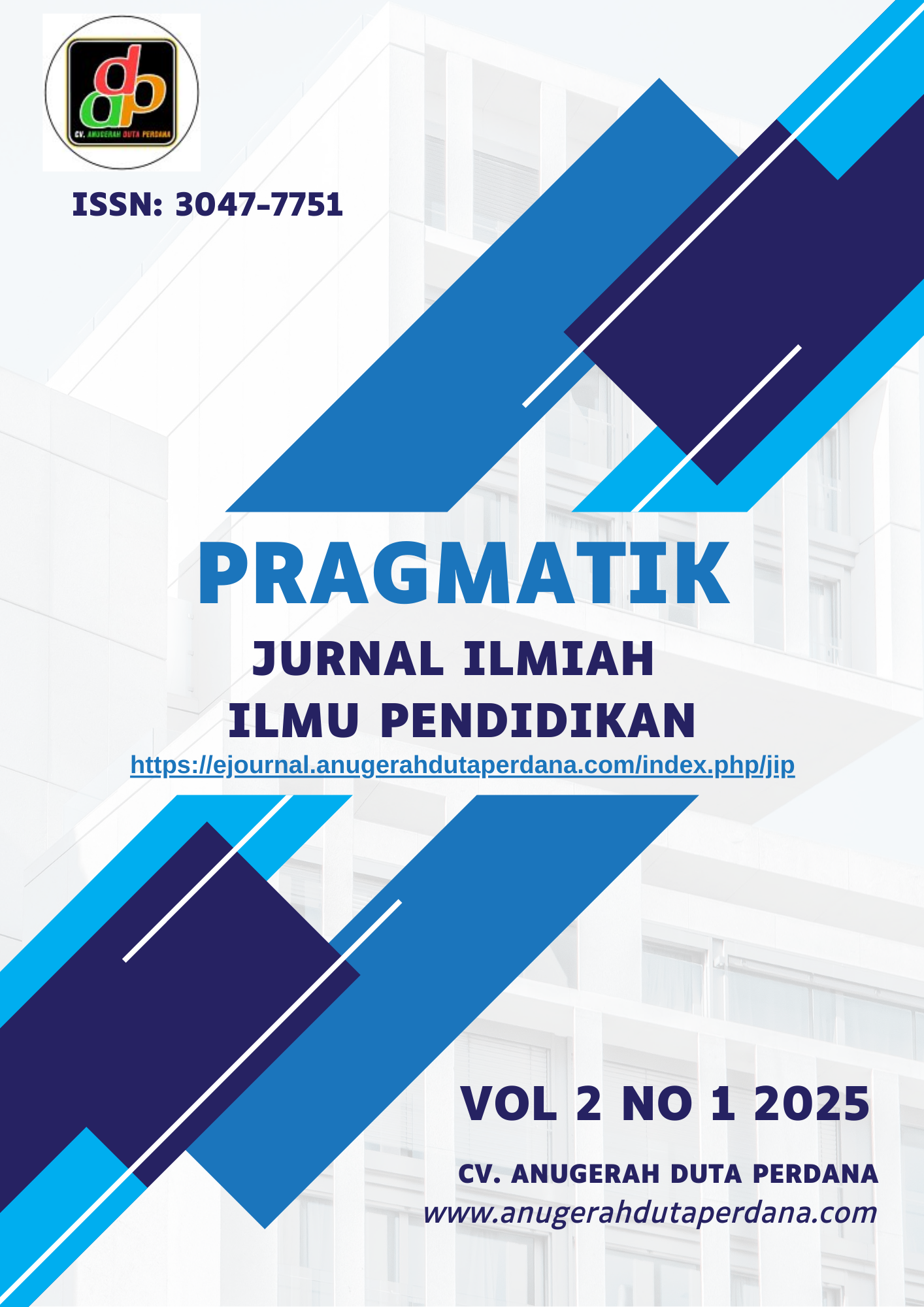 					View Vol. 2 No. 1 (2025): Pragmatik: Jurnal Ilmu Pendidikan (Maret 2025 - Agustus 2025)
				